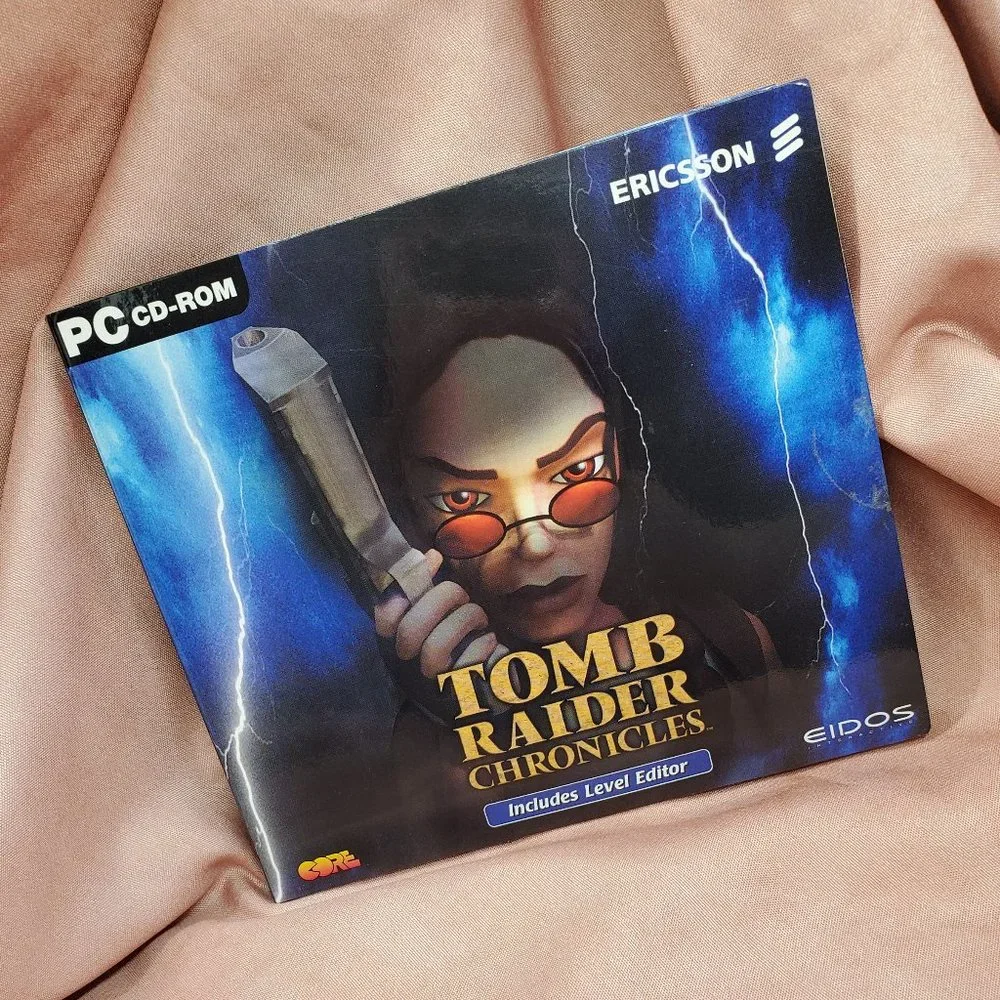 Retro Gaming Tomb Raider Chronicles & Level Editor for PC (Ericsson Ed)